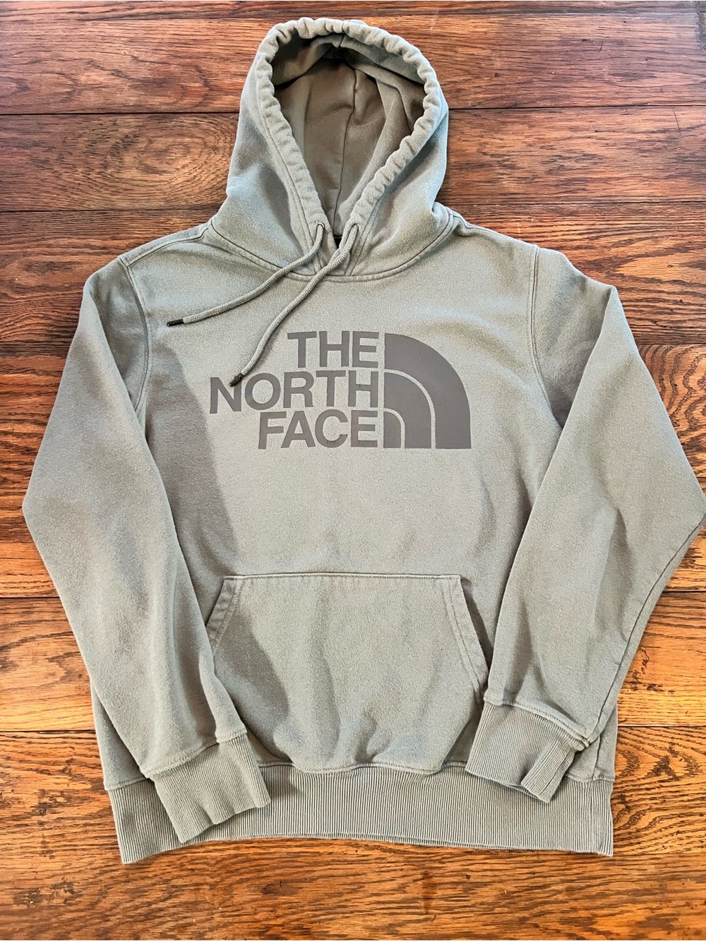 The North Face Men's Olive Logo Pullover Hoodie